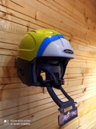 PRILBA ALPINA RACE BLUE-LIME 48-52CM